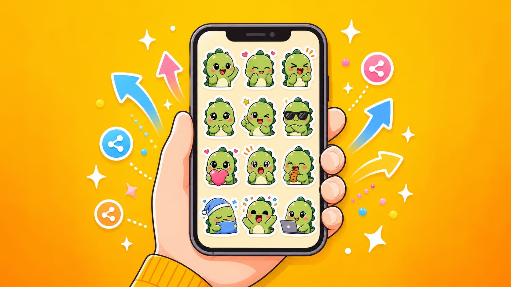 The Viral AI Sticker Sheet Trend: One Selfie, 12 Expressions The Viral AI Sticker Sheet Trend: One Selfie, 12 Expressions